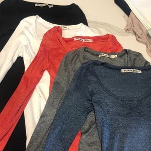 Michael Stars One Size tunic shirts (5 tops)